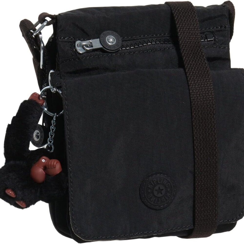 Women's Minibag Nylon Crossbody Small Travel Bag Lightweight Black